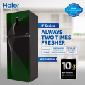 Haier 15 Cu Ft- Digital Inverter - HRF-398IFGA - HCS Technology - Digital Control Panel - Turbo Fan - 4 Temperature Sensors - Inverter Compressor - Glass Door - 10 Years Warranty. 