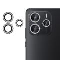 Camera Lens Protector for Redmi Note 14 Camera metal rings – Ultra Clear, Scratch-Resistant Tempered Glass Cover. 
