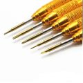 Mini Screwdriver T5 Torx T6 Security Screwdriver with Hole for MacBook Pro Laptop Computer Mac Models Controller Repair Tool. 