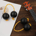 1 Pairs of Rhythm Balls, African Rattles Hand Percussion Instruments. 