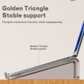 Ultra Light Laptop Stand V3.3 Portable Adjustable Aluminum Alloy Laptop Stand with Anti Slip Grip Light Weight Foldable Durable Stand For All Brands and All Sizes of Laptops. 