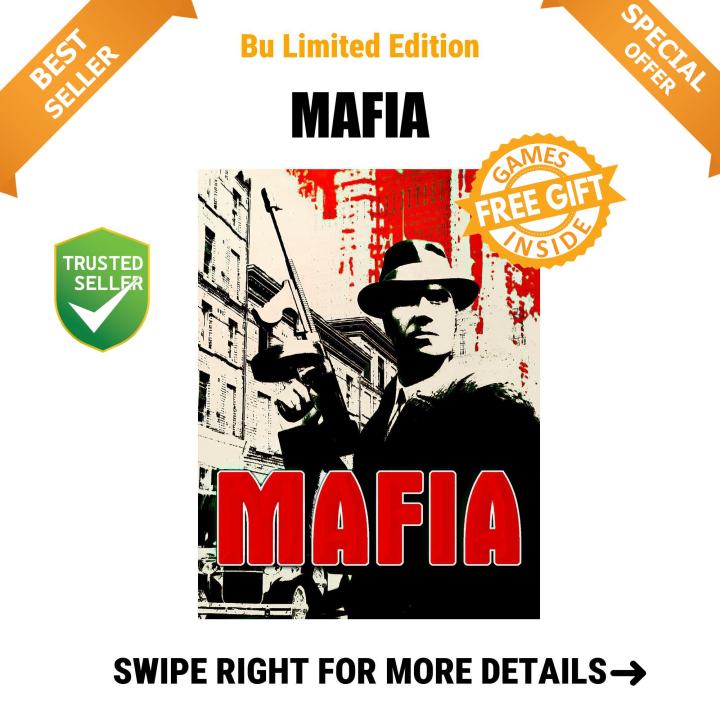 MAFIA -  GAME FOR PC (GOOGLE DRIVE/ MEDIAFIRE) - QR CODE