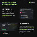 Cricket Fly 500 GMF Tokens by Gamify. 