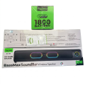 BLUK'S BX-184 | Premium BassMax SoundBar Wireless Speaker | Sound Bar Mobile Speaker Wireless Connectivity Mobile Soundbar, Digital Clock With Alarm Speaker, RGB lights Speakers, AUX Input Sound bar | 1 Year Warranty. 