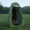 Black /Green Pop Up Privacy Changing Dressing Room Tent Toilet Beach Shower Camping tent(Commode not included just for advertisement). 