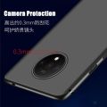 lthmy for OnePlus 7T HD1900 HD1901 HD1903 HD1905 HD1907 Flexible Soft Matte Black Crystal Clear Phone Case Silicone Protective Back Cover. 