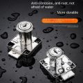 New Cold Rolled Steel Desk Drawer Lock Zinc Alloy Hardware Cabinet Latch Locks With Keys Replacement Furniture Door Lock Cabinet. 
