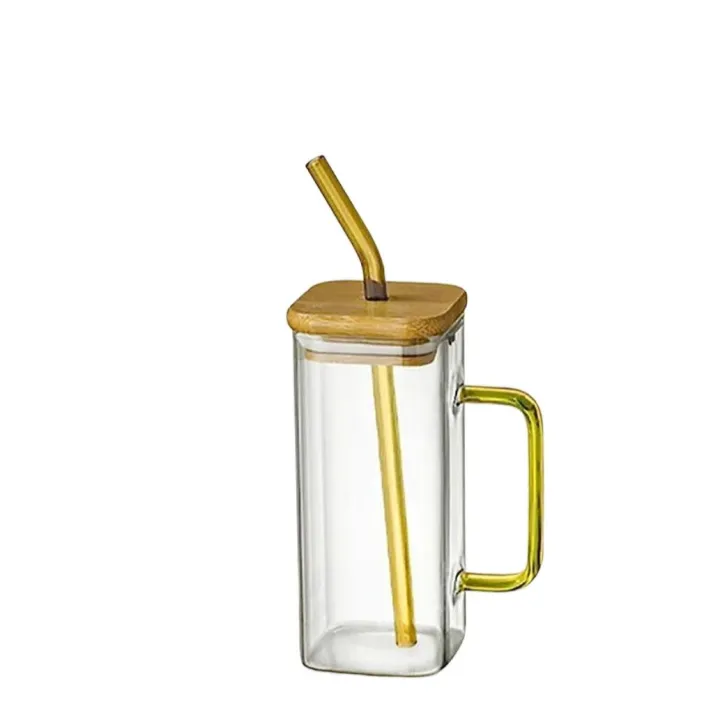 Square%20Glass%20Mug%20400ml%20With%20Lid%20and%20Straw%20Breakfast%20Milk%20Cup%20Microwave%20Safe%20Transparent%20Coffee%20Mug%20Drinkware%20Glass%20-%20Image%202