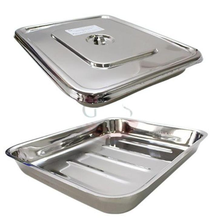 Silver Instrument Tray In Metal For Surgical Work etc
