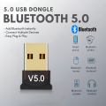 Universal Mini USB 5.3 Bluetooth Dongle Adapter | High Speed Wireless Audio Receiver Transmitter for PC Laptop Desktop | Long Range Wireless Dongle for Bluetooth Headphones Speaker Mouse Keyboard Printer Gamepad – Eastern Mall. 