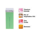 Rica Roll On Wax Refill - 100 ML Depilatory Waxing Refill for Women, for Sensitive Skin, Strawberry, Banana & Lemon Roll On Wax Kit for Larger Areas of the Body, Roller Waxing Hair Removal, at Home Waxing for Women and Men. 