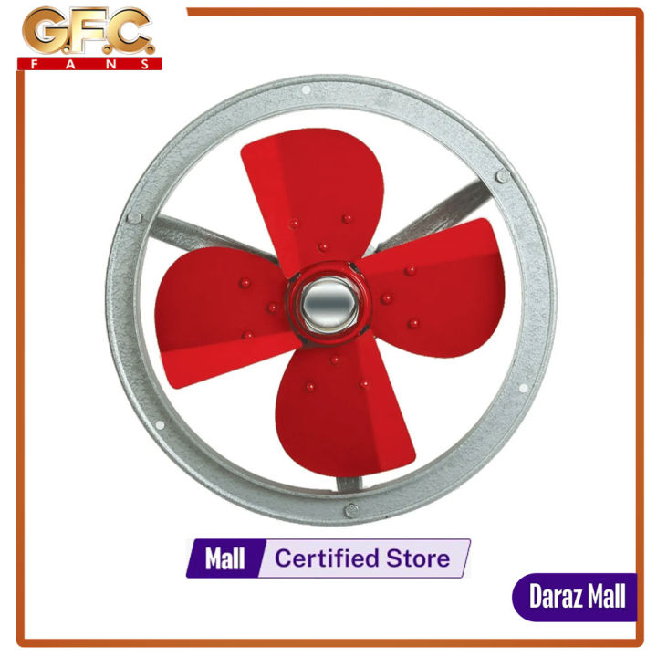 GFC Exhaust Fan 8 inch" Metal Model (Round Shape) Dynamically balanced impellers for smooth & vibration-free operation Brand Warranty