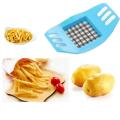 1pc Stainless Steel Potato Cutter / French Fry Cutter / Potato Vegetable Slicer Chopper / Potato Cutting Kitchen Gadgets machine cuts. 