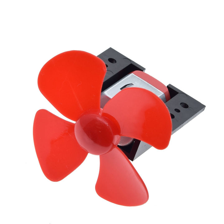 【Sunflower EGR】1Set DC Micro Gear motor with fan blade propeller 3-6V Arduino DIY experiment +Motor base
