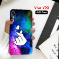Vivo_Y90 Pouch Case - Heart Ladies Girl Love Soft Back Cover Case. 