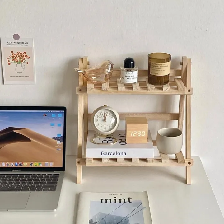 Elegant%20Natural%20Wood%20Triple-Layer%20Folding%20Bookshelf%20and%20Display%20Rack%20-%20Image%208