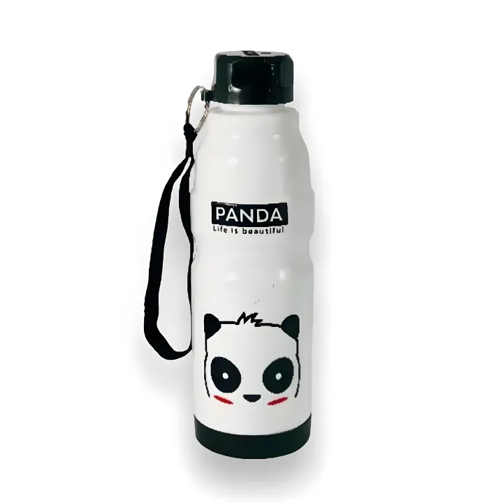 Panda Bottle for Boys & Girls – 650ml Cute Water Bottle for Kids ...