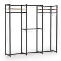 Customised Freestanding Closet Organizer, Large Garment Clothes Rack. 
