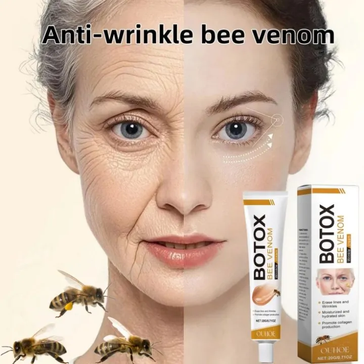 OUHOE Botox Bee Venom Anti-Aging Cream – Reduces Wrinkles, Hydrates ...