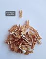 30 pcs Female Spade Terminal Connectors Gold Brass Car Speaker Wire Connector For Car/Boat Speaker Horn Nipples. 