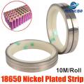 10 Meter Nickel Strip 0.1mmx5mm for Lithium Cell 18650 32650 32700 lifepo4 bank Making Battery Spot Welding Ni-Plate Ni-Tape. 