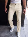 Phantom Spandexdry Pleated Pants - Cream. 