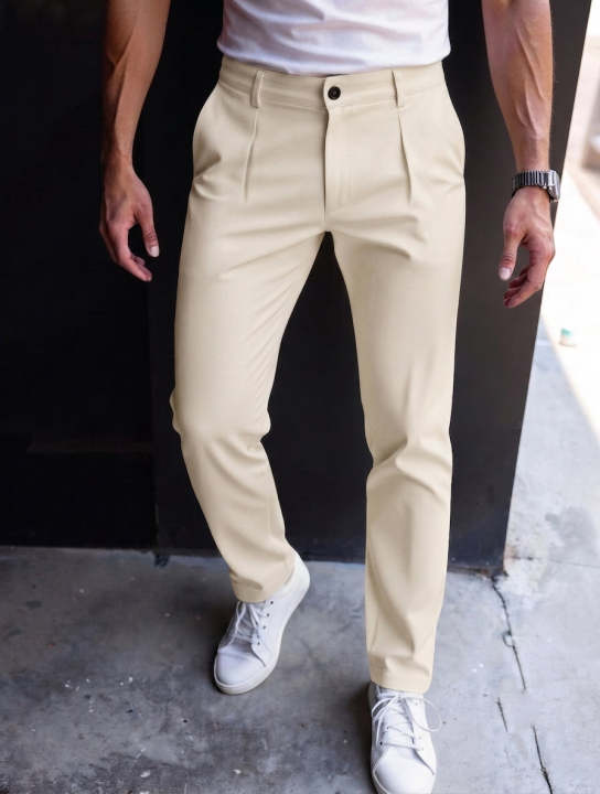 Phantom%20Spandexdry%20Pleated%20Pants%20-%20Cream%20-%20Image%202