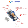 XL4015 Adjustable DC To DC Step Down 5A Buck Converter With Heatsink XL4015. 