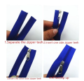 6 yard 5# different color Zippers with 6pcs  Slider. 