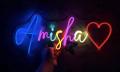 Personalized LED Neon Sign Custom Name Light for Room Decor, Wall Art, and Special Events - Multi-Color & Sizes. 