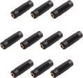3.5mm Stereo Jack Adapter, Stereo Coupler, Female to Female 3.5mm Adapter, Stereo Jack to Stereo Jack Connector, Audio Coupler for 3.5mm Jack, 3.5mm Stereo Extension Adapter, Stereo Audio Connector, 3.5mm Female to Female Coupler, 3.5mm Audio Extension, 3. 