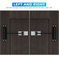 Automatic Door Closer Safety Spring Door Closer,Door Closer for Door Self Closing,Convert Hinged Doors to Self-Closing,Black. 