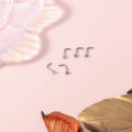 , 20G, 3 S, 18G, I L eloridovel, Conoxidá aço i eyelid de piercing set, wearing opal nose studs AOEDEJ Allbo fixed pin stud earrings, 5 pcs. 