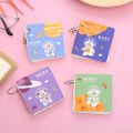 80 Sheets Binder Ring Flipping Flash Card Index Cards Notepad Combinable Study Cards Mini Note Book Message Card Note Paper Set. 