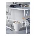 Waste DustBin - White (Pack of 2). 