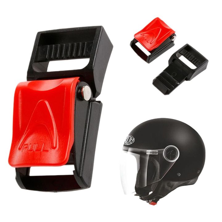 NEW Motorcycle Helmet Speed Clip Helmet Buckle Chin Strap Pull Quick Release Buckle