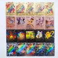 NEW 50-55pcs Pokemon Scarlet Violet Full Flash Card 50Ex 50V 50Vmax 50GX Game Collection Cards Koraidon Miraidon Battle Cards. 