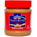Crown Peanut Buttèr Smooth & Creamy Spread 340 g Jar (Product of Canada). 