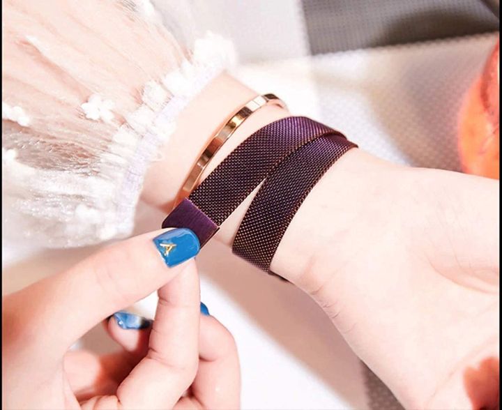 DAMIT%20Black%20Dial%20Magnet%20Strap%20Analogue%20Casual%20Women's%20Watch%20(Multicolour)%20-%20Image%206