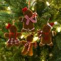 Christmas Gingerbread Man Ornament for Christmas Tree for Party Decor Sturdy. 