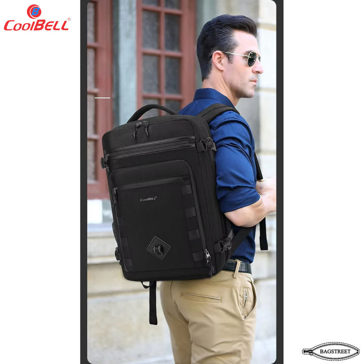 Coolbell%2017.3%20Laptop%20Backpack%20Daily%20Business%20Travel%2037L%20Expandable%20Backpack%20Men%20Large%20Capacity%2017/17.3%20Inch%20Laptop%20Backpack%20180%C2%B0%20Open%20With%20USB%20Port%20CB-8265%20-%20Image%209