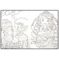 Sofia - Large Size Coloring Book - Coloring & Painting Activity for Kids. 