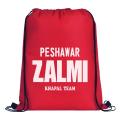 Drawstring Bag-Red. 