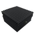 High-Density Acoustic Foam Panel 1×1 ft – Egg Crate Soundproof Sheet  Noise Reduction  Soundproofing foam. 