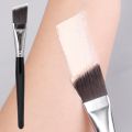 Face Makeup Brushes For Foundation Concealers BB Cream Ultra Thin Flat Oblique Shaped Soft Fibers Make Up Brush Cosmetics Tools Foundation Brush Contour Brush. 