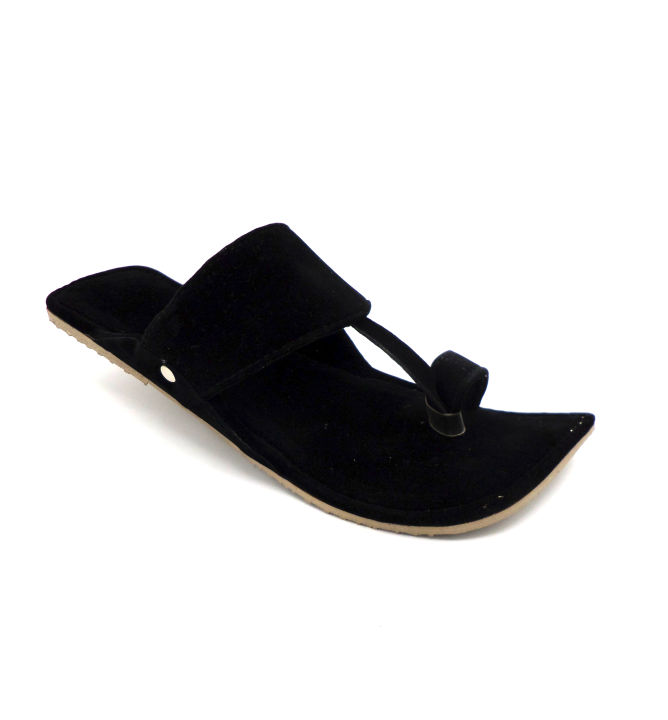 Black%20Velvet%20Kolapuri%20Chappal%20For%20Mens%20Kp-GEKP111%20-%20Image%205