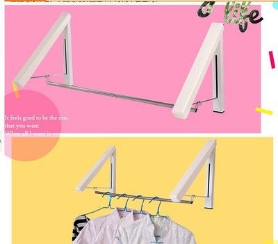 MTJ High Quality 2 Layer Hidden Type Multifunctional Clothes Hanger ...