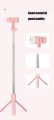 Best 4 in 1 Wireless Selfie Stick R1S (With Light ) R1 (Without Light) Tripod with Bluetooth Shutter selfie Light foldable Selfie stick for all Phone Extendable 70CM. 