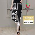 Lining Print Trouser For Women. 