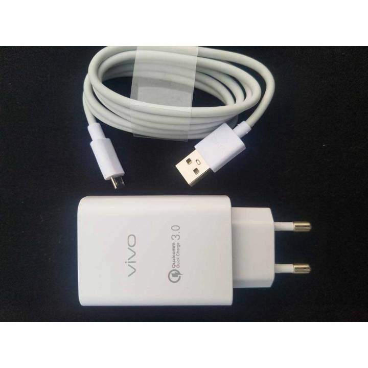 Vivo_ Fast Charger + Data Cable 3.0 Fast Charging for Vivo_ Mobile phones